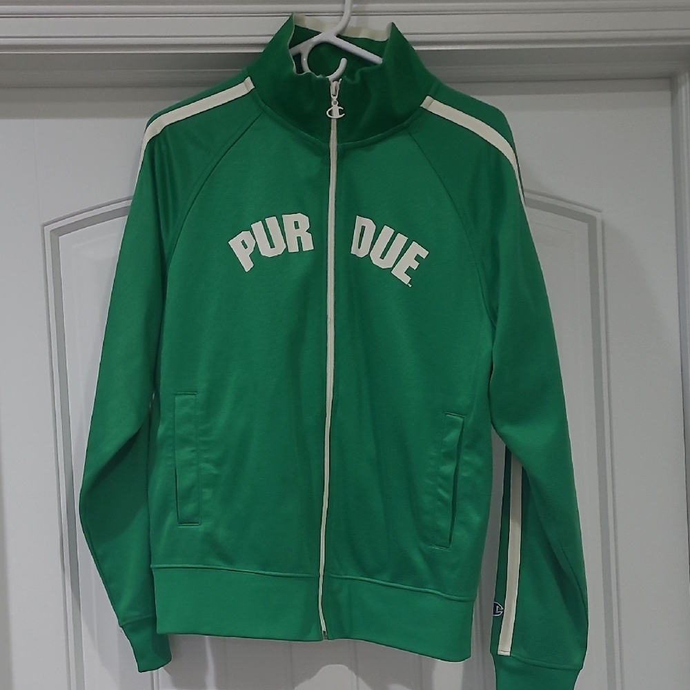 Champion Green Full-Zip Pudue Jacket